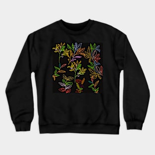 floral print Crewneck Sweatshirt